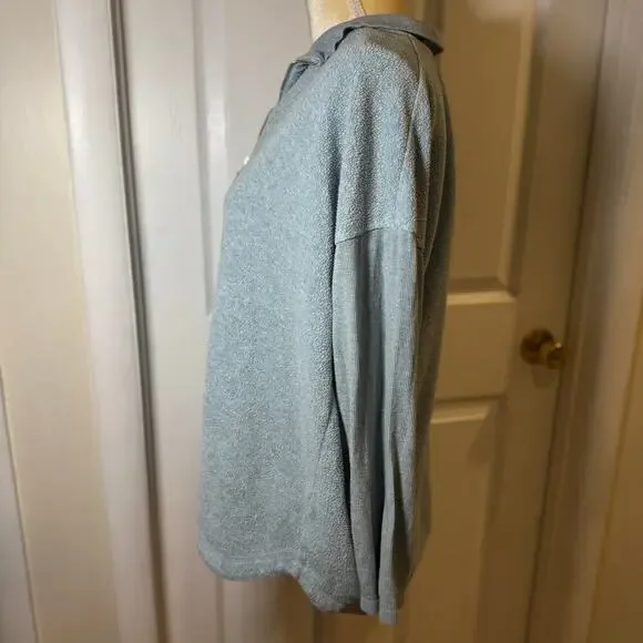 Soft Surroundings Adalyn Long Sleeve Quarter Zip Mock Neck Pullover Sweater XLP - Picture 4 of 7